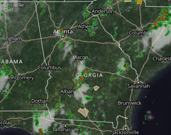 Georgia Weather Doppler Radar 