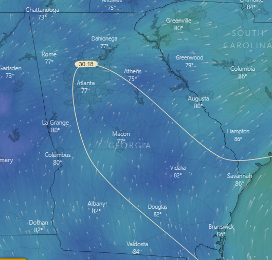 Wind Forecast Cape Weather