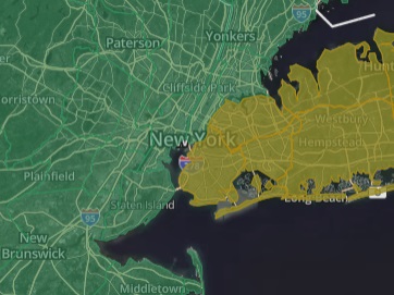 State of New York Weather Doppler Radar Map