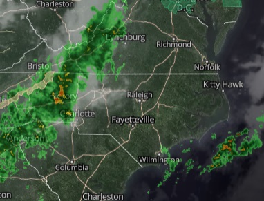 State Of North Carolina Weather Doppler Radar Map