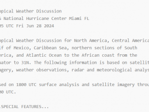 Atlantic Tropical Weather Discussion