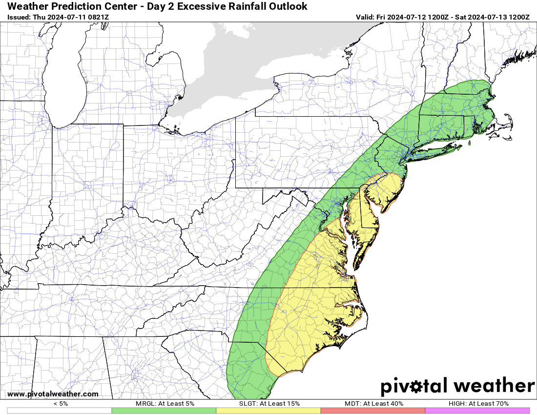 Southeast low to trigger some flooding in the Carolinas as the Atlantic enters sleep mode – The Eyewall