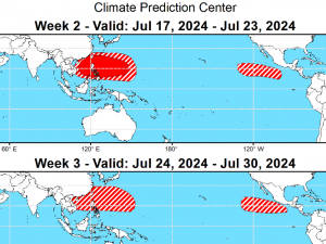 Global Long Range Tropical Hazards Probability
