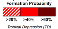 Long Range Tropical Weather Outlook Legend