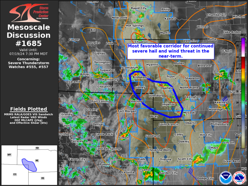 Storm Prediction Center Mesoscale Discussion 1685