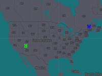 United States Storm Reports Map