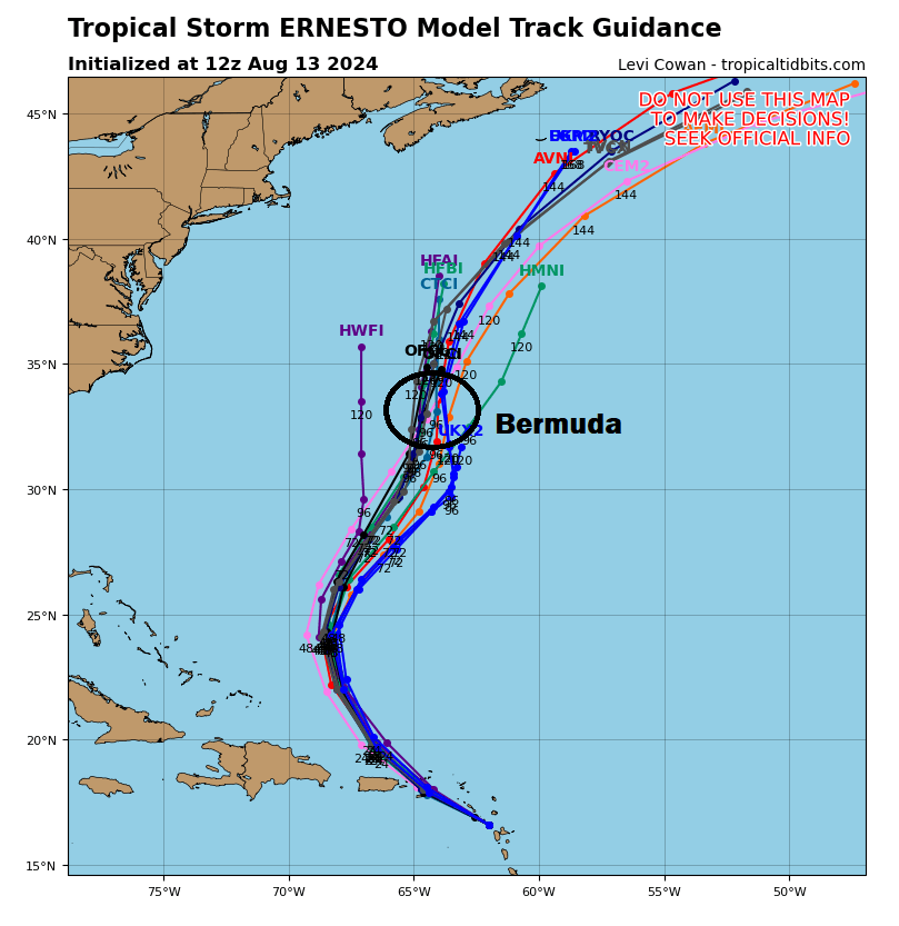 Ernesto getting together while moving through the islands, an eventual threat to Bermuda – The Eyewall