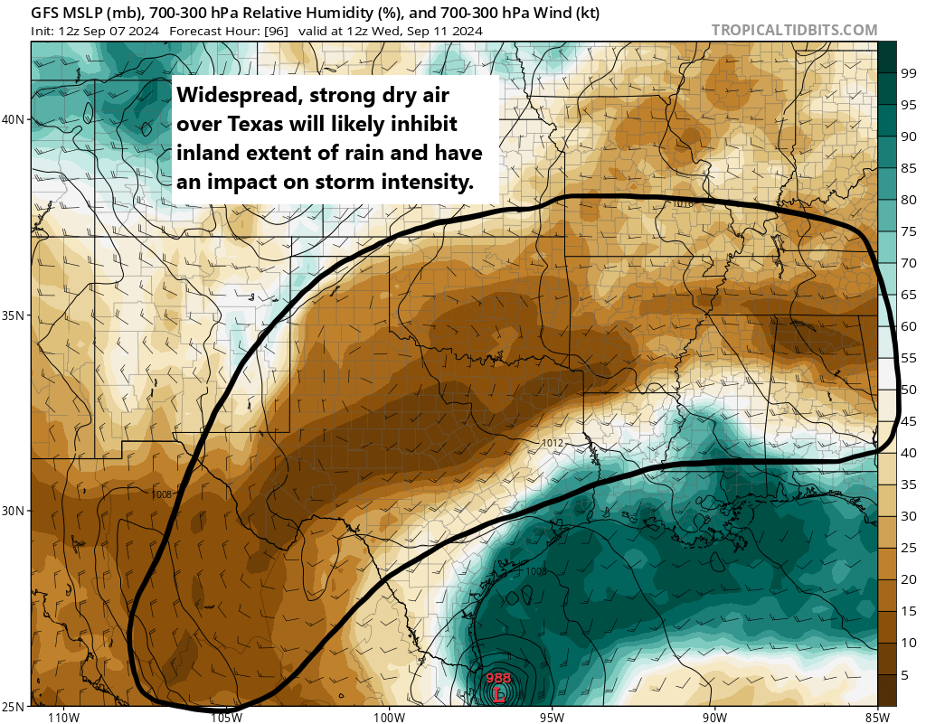 Odds of development in the southern Gulf and heavy coastal rainfall increasing next week – The Eyewall