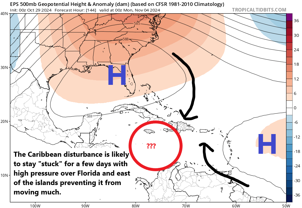 Caribbean development odds around 50-50 over the next week, as we look to open November on an active note – The Eyewall