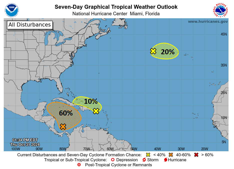 Caribbean development odds slowly increasing as we exit October – The Eyewall