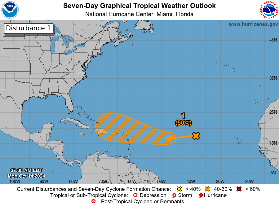 Invest 94L to be a fickle system in the Atlantic this week but poses minimal serious risk at this time – The Eyewall