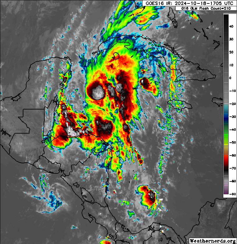 Invest 95L will clear the picture this weekend as a rainmaker in Central America, while Invest 94L dissipates – The Eyewall