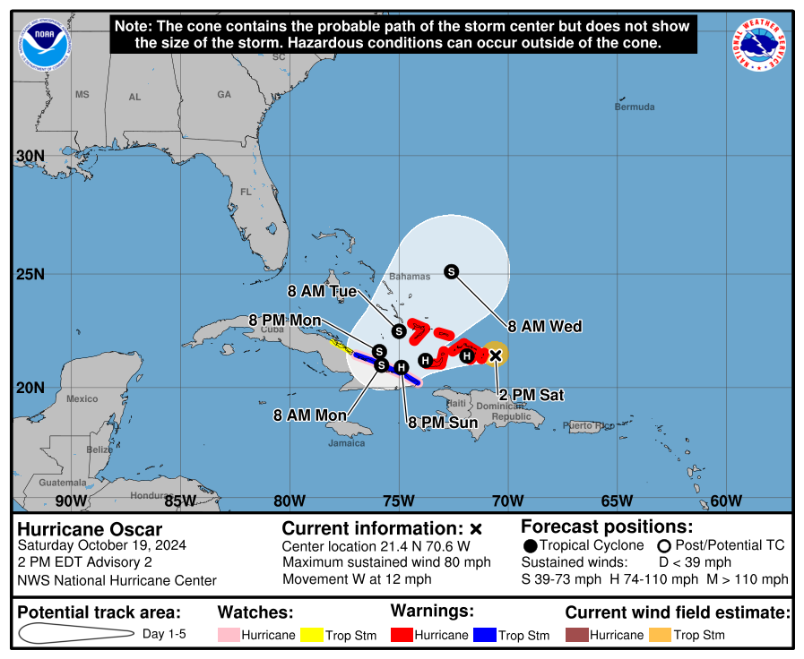 Surprise, surprise with two named storms in the Atlantic today – The Eyewall