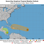 We’re tracking a pair of systems, but overall things are quieting down after a frenetic period in the Atlantic basin – The Eyewall