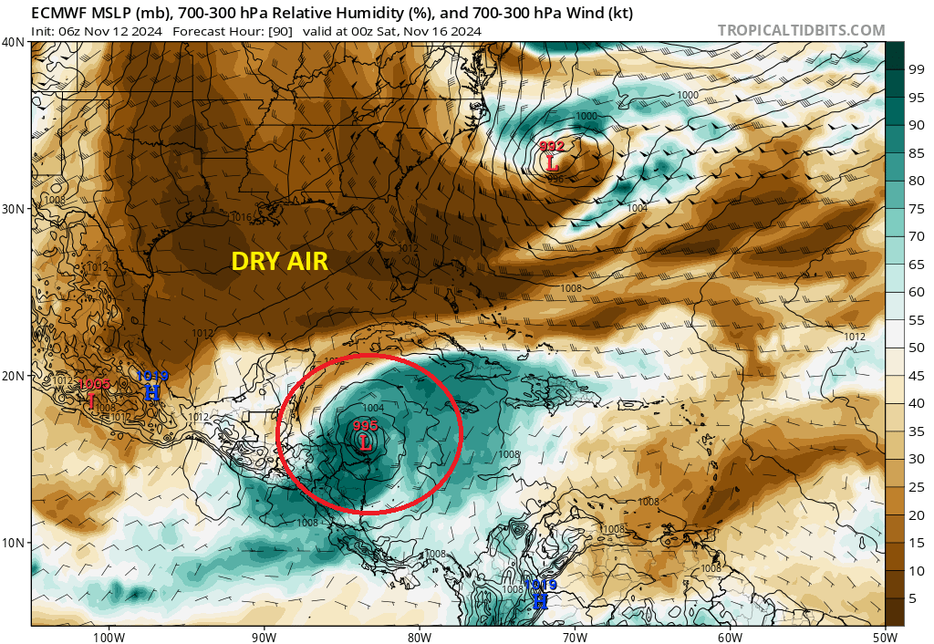 Caribbean system becoming likely in a few days, with initial significant impacts possible in Central America – The Eyewall