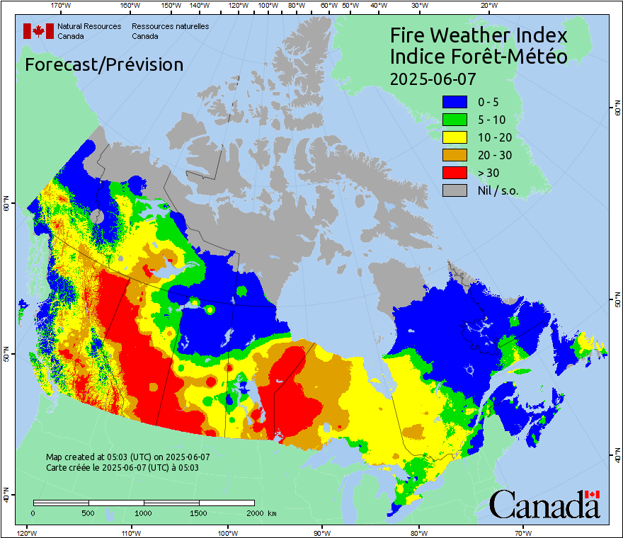Tropical development chances are specifically in the Pacific, while dust and Canadian wildfire smoke are Eastern features – The Eyewall