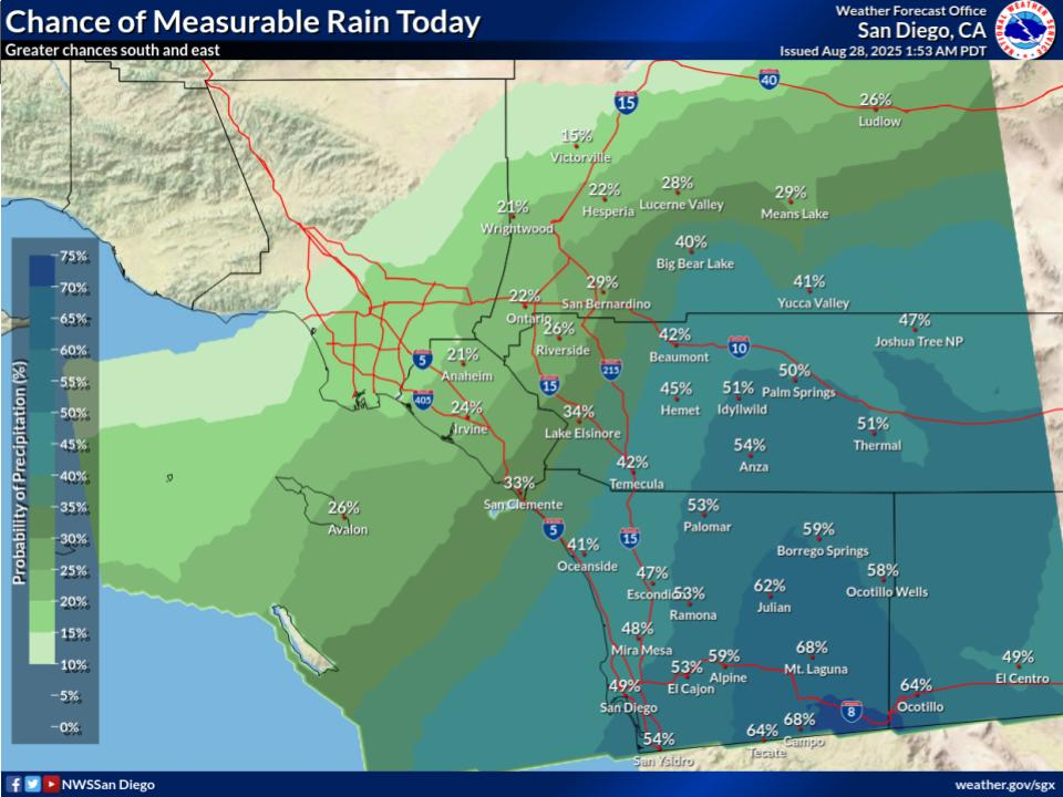 All the action lives in the Pacific, while locally heavy rain impacts the Southern U.S. – The Eyewall