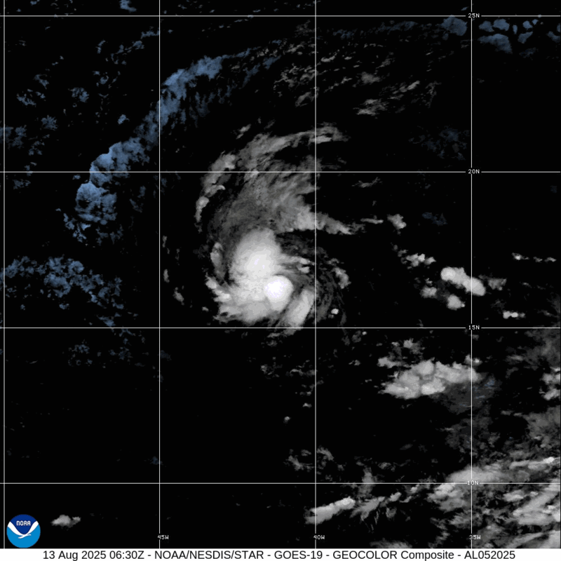 Erin remains a tropical storm as its long-term path comes into better focus – The Eyewall
