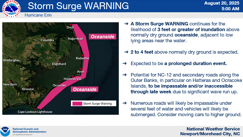 Erin restrengthens as it moves north, and we look at the what’s left in its wake (not much, probably) – The Eyewall