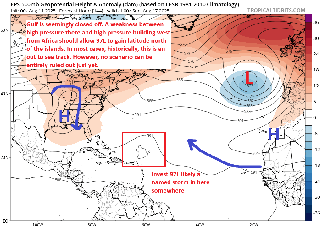 Invest 97L likely to develop soon but not an urgent concern for land – The Eyewall