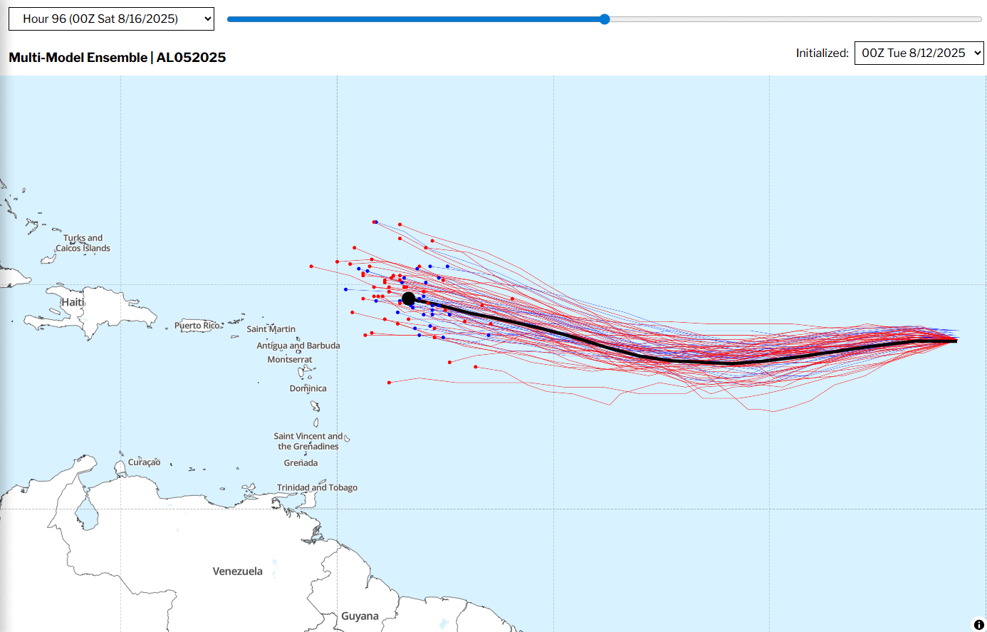 Tropical Storm Erin chugging westward, but struggling to maintain thunderstorms this morning – The Eyewall