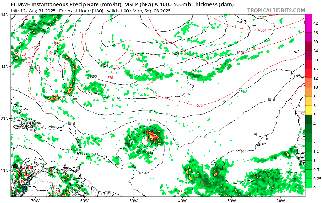 Atlantic tropical wave continues to be worth watching for the islands as it slowly tries to get together – The Eyewall