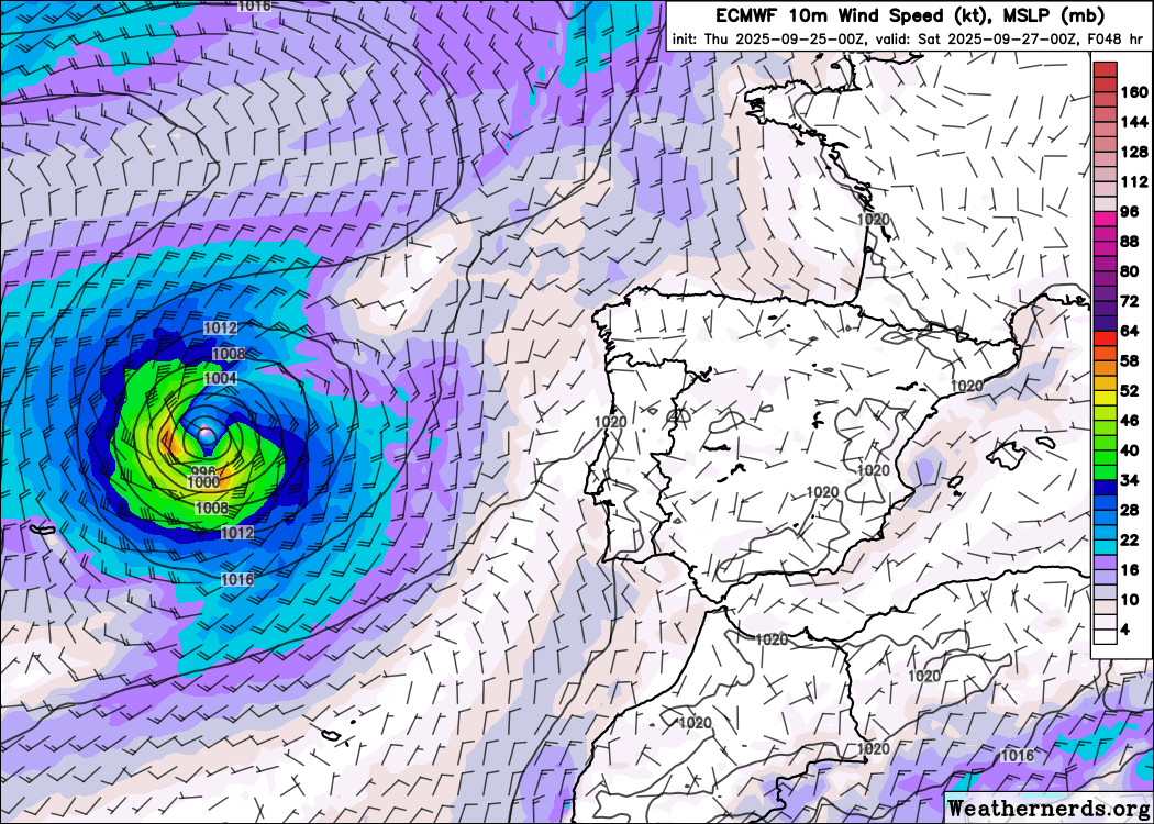 Invest 94L remains worth watching for the East Coast, while Gabrielle slams the Azores tonight – The Eyewall