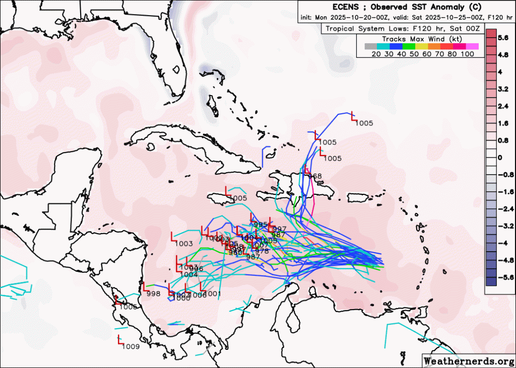 Invest 98L may be pulling itself together fairly quickly in the Caribbean this week – The Eyewall