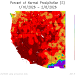 After a really dry start to 2026, the West will turn stormier over the next 10 days – The Eyewall