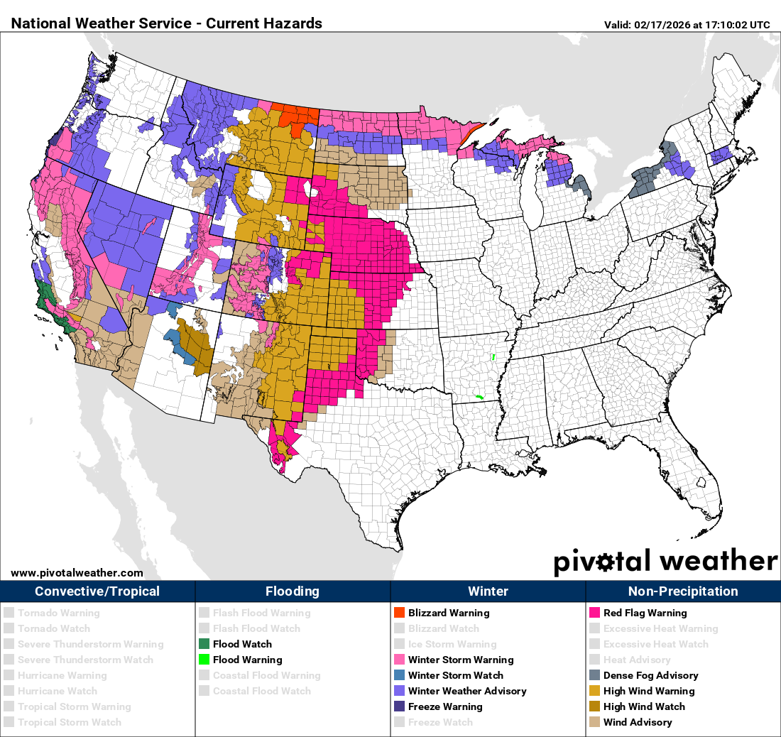 Wild winds on the Plains today, along with fire risk as we look at how the Colorado River negotiations failed spectacularly – The Eyewall