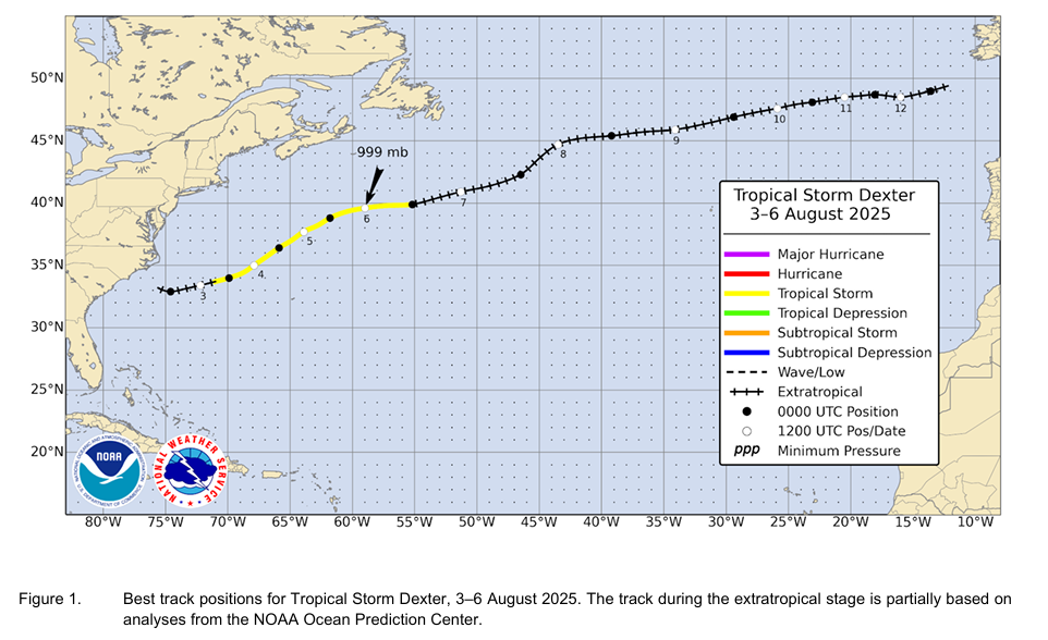 Part I, Andrea through Dexter – The Eyewall