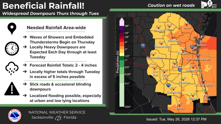 Rainfall focus shifts from Texas to the eastern Gulf, as we gear up to cover the 2026 hurricane season – The Eyewall