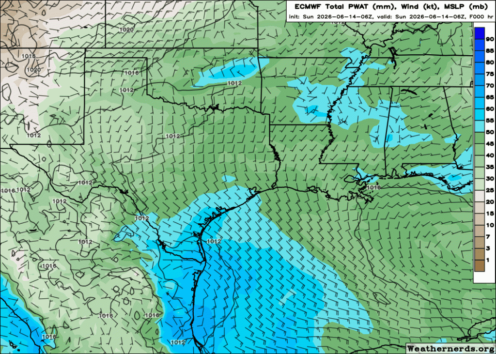 Setting up a Southern soaker this week – The Eyewall