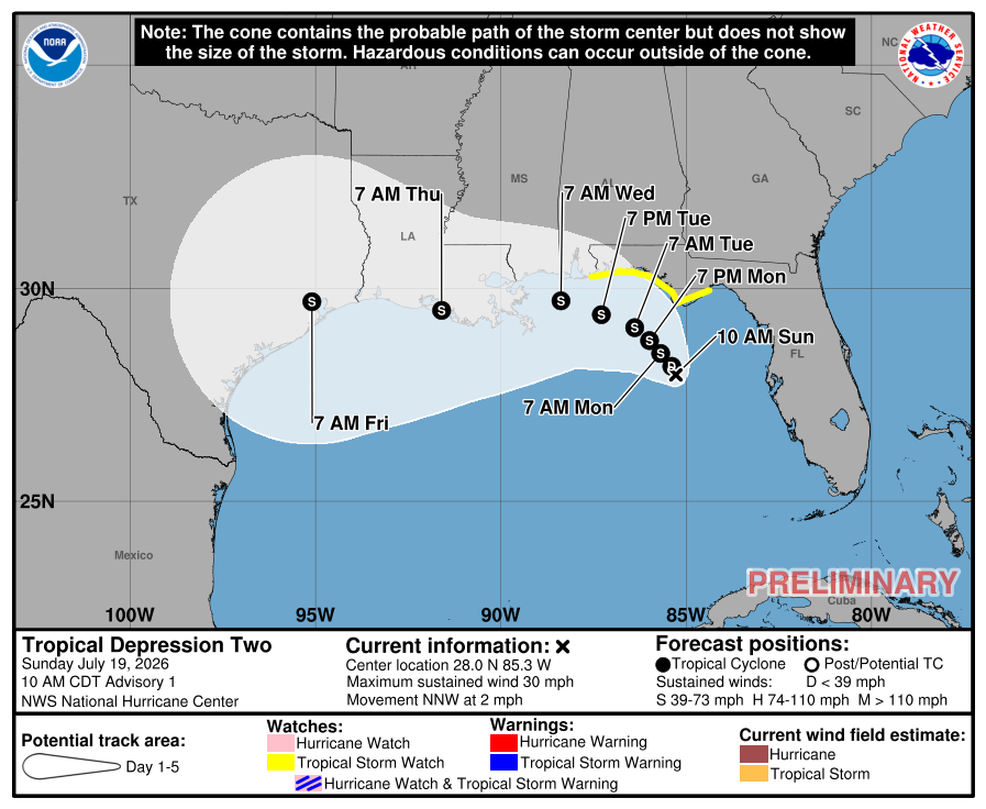 Invest 91L likely to develop into something in the Gulf but exactly what kind of something remains elusive – The Eyewall