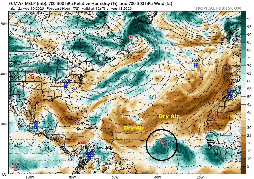 Atlantic development odds slowly increasing, and potential impacts from the Pacific’s 93C in Hawaii are growing – The Eyewall