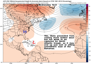 Invest 96L is probably going to hold its own for a little while – The Eyewall