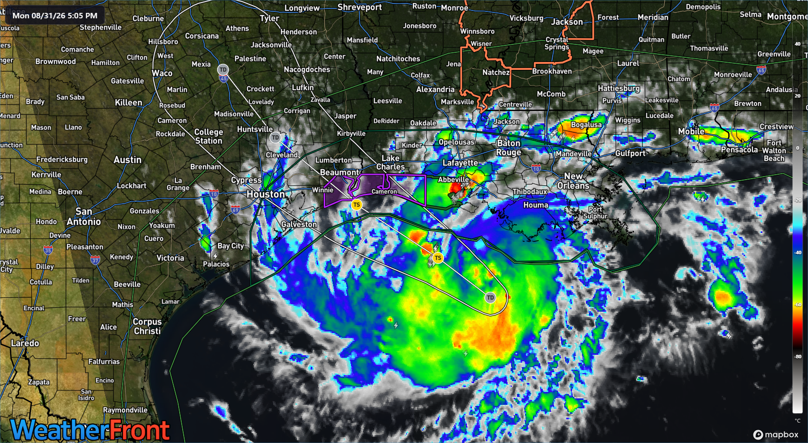Tropical Depression 5 on the way to becoming Edouard and impacting Texas & Louisiana as a feisty little storm – The Eyewall