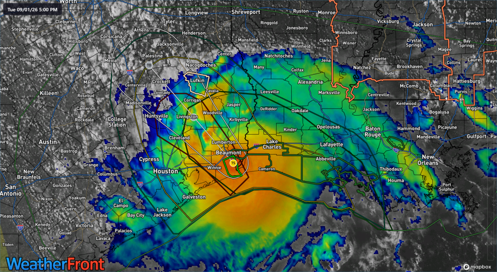 Edouard moving inland as a possible flooding threat after trying its best Gulfmaxxing on approach to Louisiana – The Eyewall